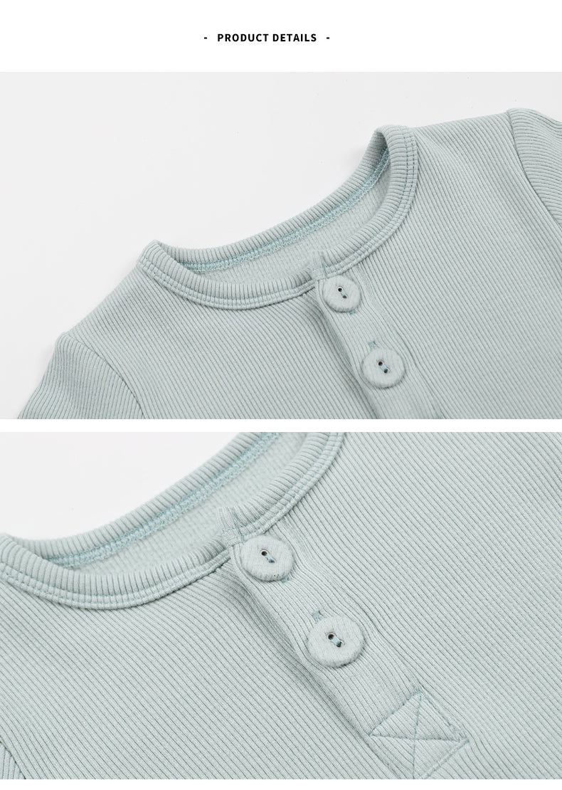 Body bébé manches longues en viscose et coton – Blanc crème - Orange Corail - Beige - Bleu turquoise - Kassyfamily's