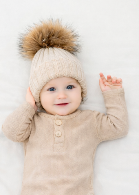 Body bébé manches longues en viscose et coton – Blanc crème - Orange Corail - Beige - Bleu turquoise - Kassyfamily's