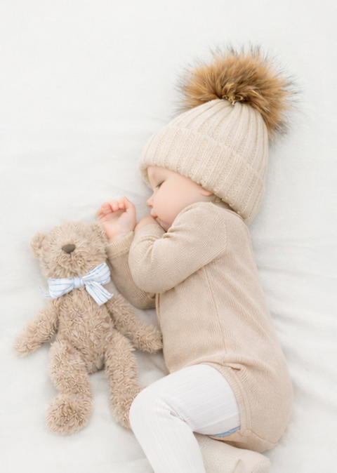 Body bébé manches longues en viscose et coton – Blanc crème - Orange Corail - Beige - Bleu turquoise - Kassyfamily's