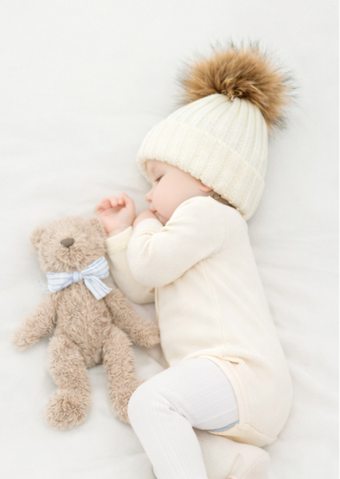 Body bébé manches longues en viscose et coton – Blanc crème - Orange Corail - Beige - Bleu turquoise - Kassyfamily's