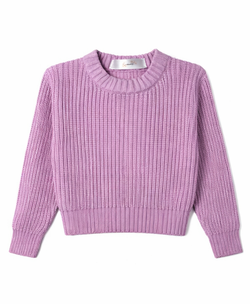 Pull bébé et enfant en maille côtelée – Plusieurs coloris 🧶