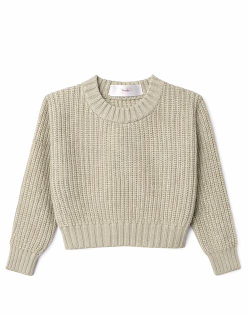 Pull bébé et enfant en maille côtelée – Plusieurs coloris 🧶