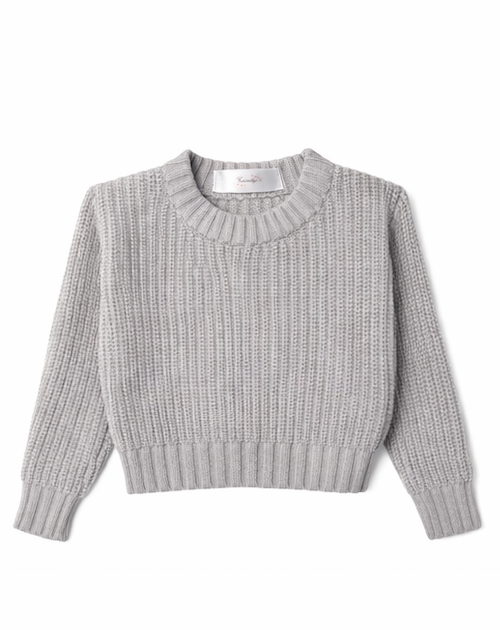 Pull bébé et enfant en maille côtelée – Plusieurs coloris 🧶