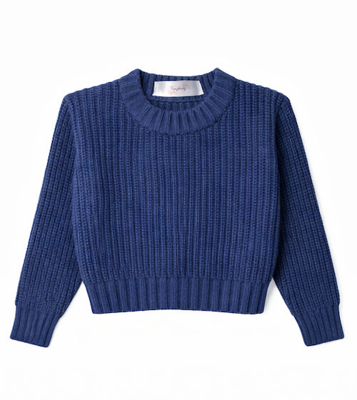 Pull bébé et enfant en maille côtelée – Plusieurs coloris 🧶