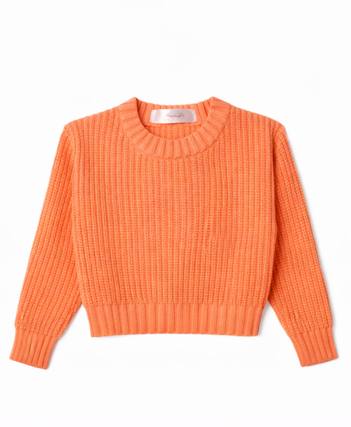 Pull bébé et enfant en maille côtelée – Plusieurs coloris 🧶