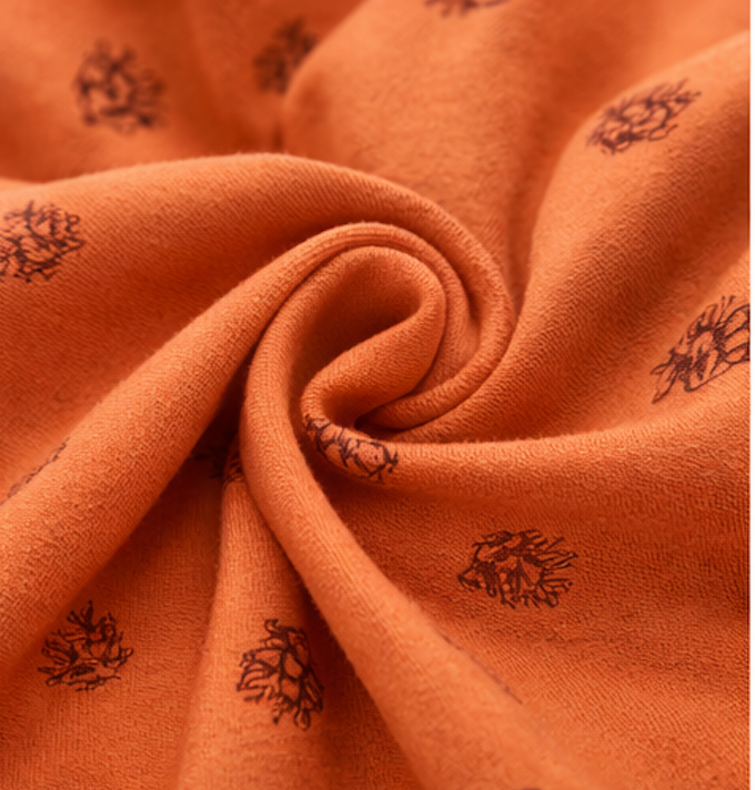 Combinaison bébé zippée à pieds motif pommes de pin – Kassyfamily’s