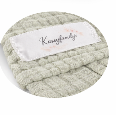 Lange bébé Kassyfamily’s – 100 % coton - Plusieurs coloris cliquer pour voir