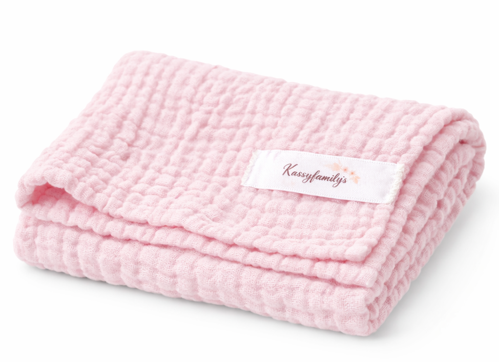 Lange bébé Kassyfamily’s – 100 % coton - Plusieurs coloris cliquer pour voir