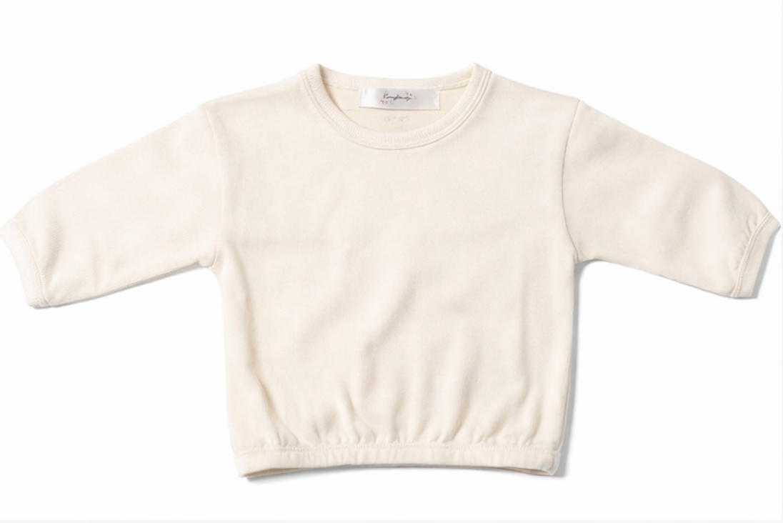 Pull bébé et enfant en coton Kassyfamily’s – Vert, blanc crème , marron - Sweat Enfant Manches Longues -