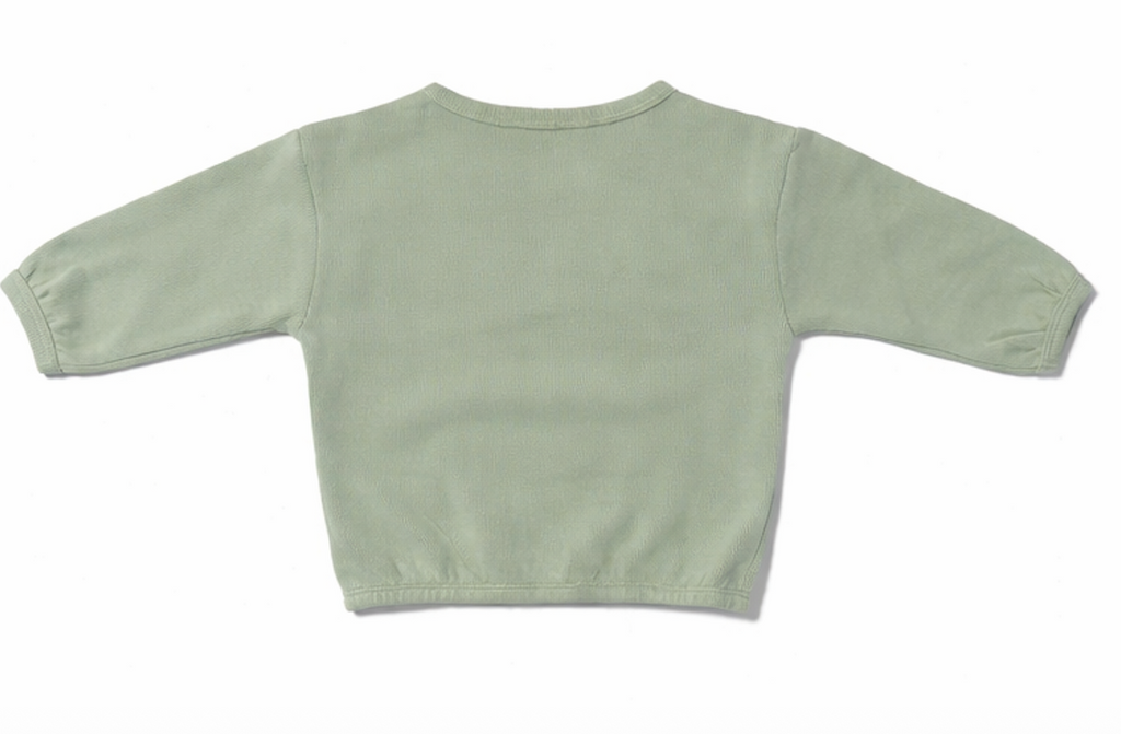 Pull bébé et enfant en coton Kassyfamily’s – Vert, blanc crème , marron - Sweat Enfant Manches Longues -