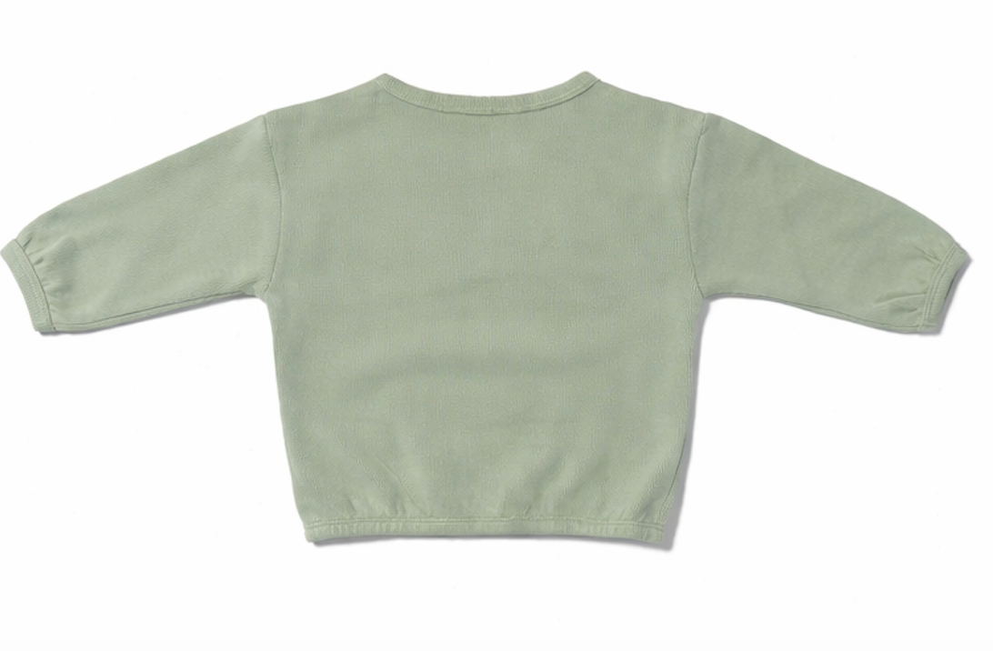 Pull bébé et enfant en coton Kassyfamily’s – Vert, blanc crème , marron - Sweat Enfant Manches Longues -