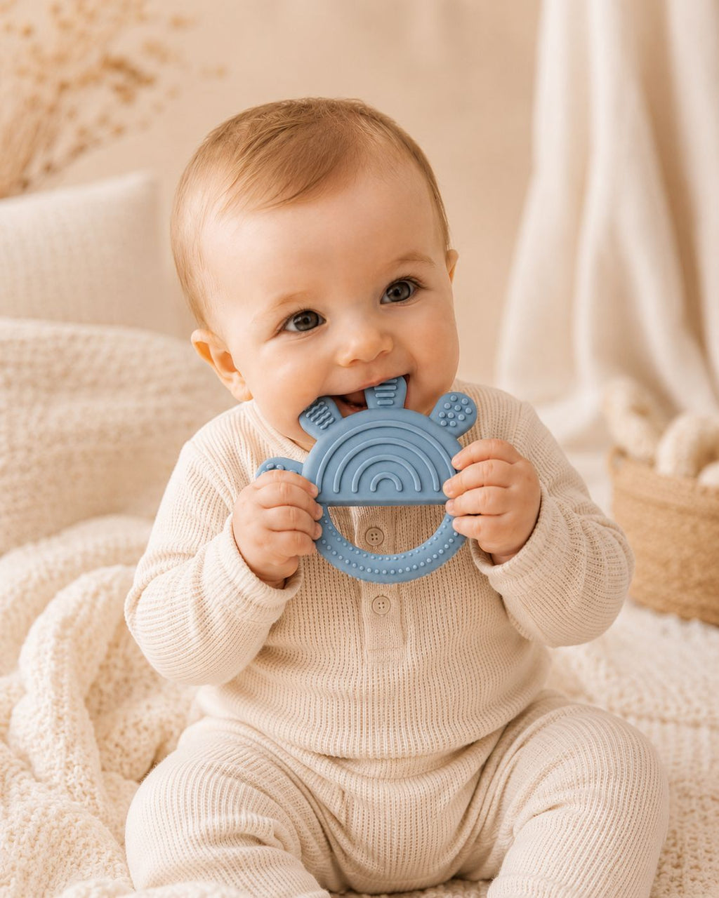 Anneau de dentition - Arc-En-Ciel - bébé - Kassyfamily’s