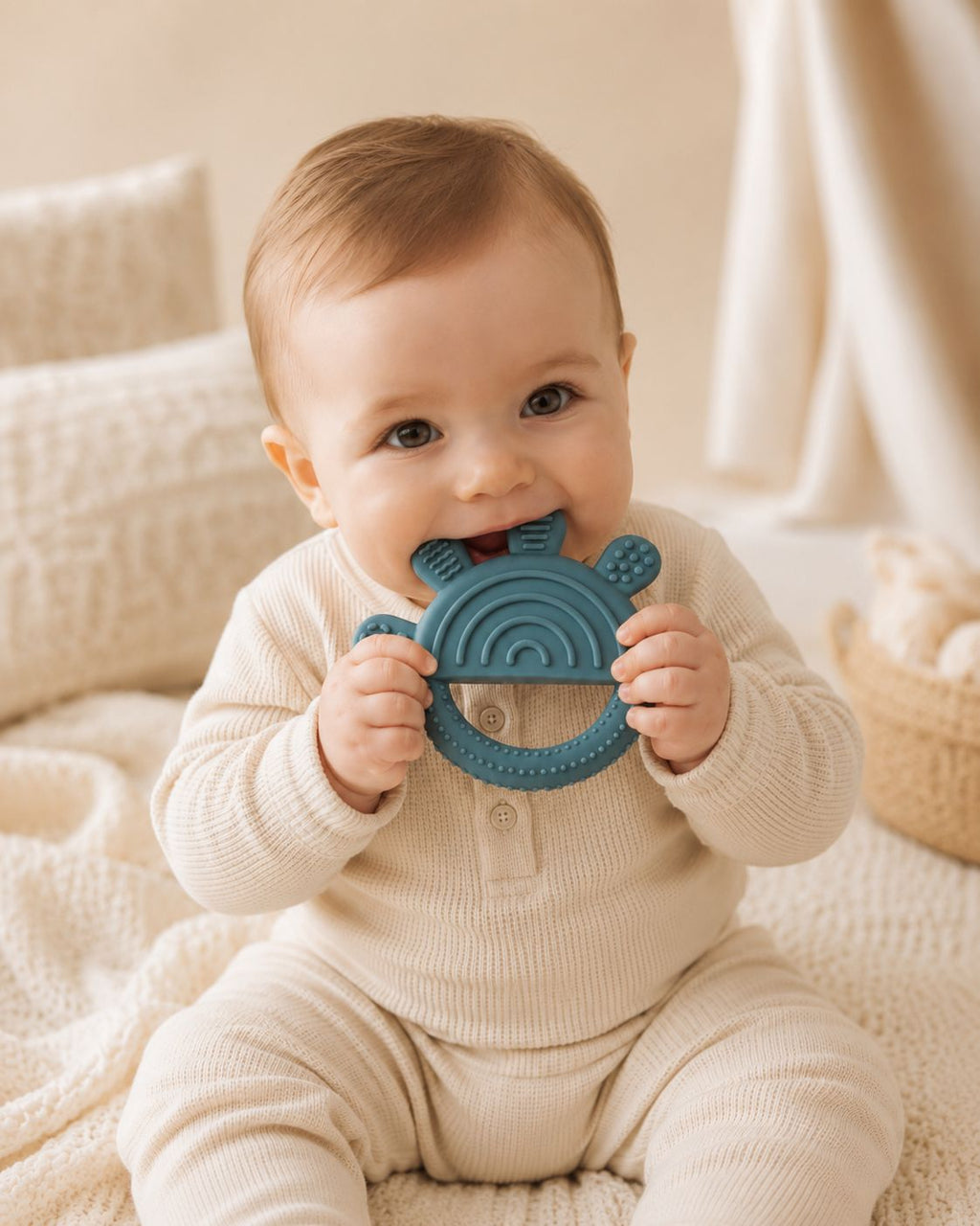 Anneau de dentition - Arc-En-Ciel - bébé - Kassyfamily’s