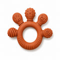 Anneau de dentition rond pour bébé – doux, ludique & facile à attraper Plusieurs colories disponibles - Kassyfamily’s