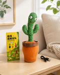 Cactus Dansant & Chantant – Peluche interactive rechargeable - Kassyfamily’s