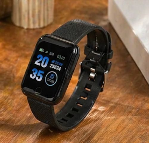 Montre Connectée Noire - Élégante - Pratique -Moderne - Kassyfamily’s