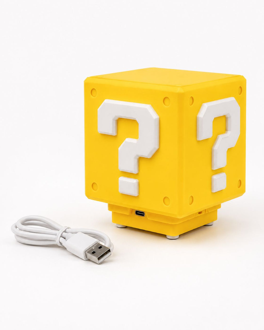 Veilleuse Bloc Question - Lampe décorative LED rechargeable Mario - Kassyfamily’s